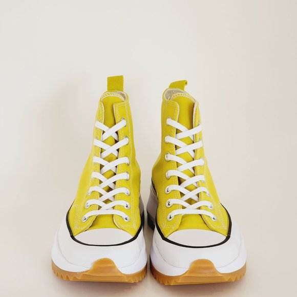 Converse Run Star Hike Hi 'Bitter Lemon' Women's Platform Sneakers A01365C NWT - Picture 6 of 6
